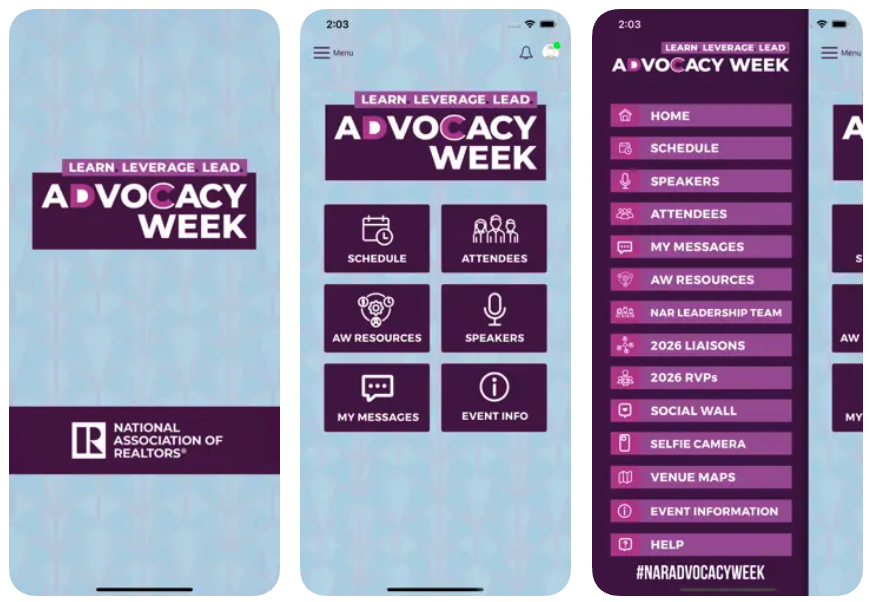 Advocacy Week Event App